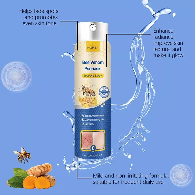 HOUKEA - Bee Venom Psoriasis Soothing Spray
