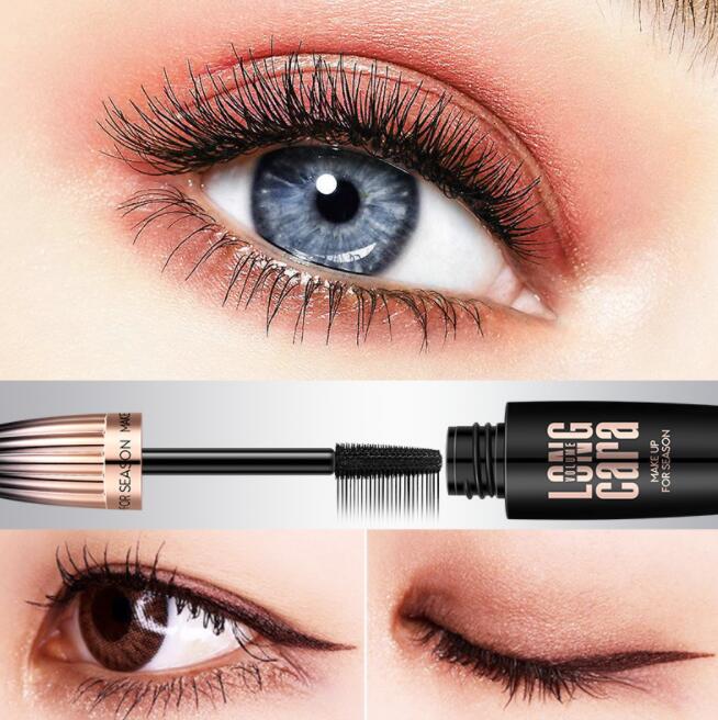 Long Curling Black Waterproof Fiber Mascara