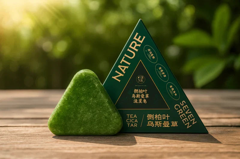 Nature Herbal Triangle Green Soap